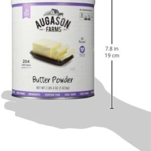 Augason Farms Butter Powder 2 Lbs 4 Oz No. 10 Can
