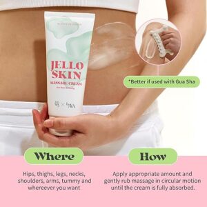 Beauty of Joseon Jelloskin Massage Cream Moisturizing Face and Body Lotion for Relaxing Massage Bruise Sore Muscle Relaxation 200ml, 6.76 fl.oz (Cream Only)